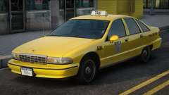 Chevrolet Caprice Classic Taxi 1991 for GTA San Andreas