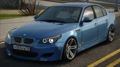 BMW M5 E60 Blu for GTA San Andreas