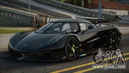 Koenigsegg Jesko Black for GTA San Andreas