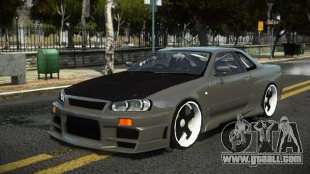 Nissan Skyline R34 YGD for GTA 4