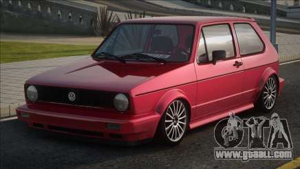 Volkswagen Golf Mk1 Tuned for GTA San Andreas