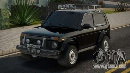 VAZ 2121 Black Version for GTA San Andreas