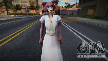 Juno White Dress for GTA San Andreas