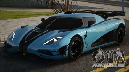 Koenigsegg Agera [Blue] for GTA San Andreas