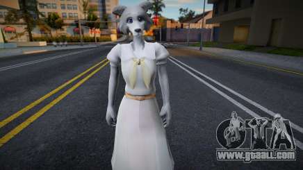 White Wolf Girl for GTA San Andreas