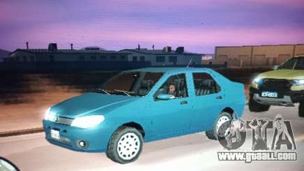 Fiat Siena Lowpoly for GTA San Andreas