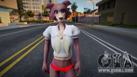 Juno Red Bikini for GTA San Andreas