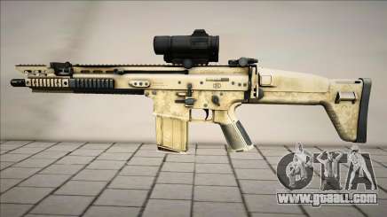 FN SCAR-H M4 for GTA San Andreas