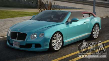 Bentley Continental GT 2014 Blue for GTA San Andreas