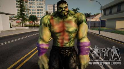 Hulk Skin v5 for GTA San Andreas