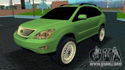 2005 Lexus RX 300 for GTA Vice City