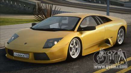 Lamborghini Murcielago [Yellow Version] for GTA San Andreas