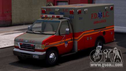 1998 Ford E-350 Ambulance for GTA 4