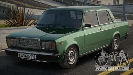 VAZ 2107 Green for GTA San Andreas