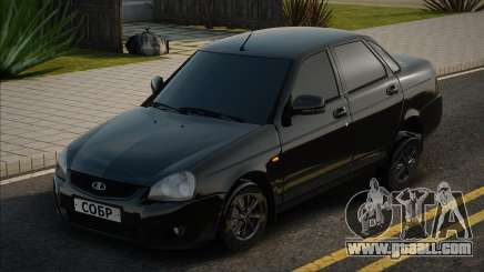 Lada Priora Black Edit for GTA San Andreas