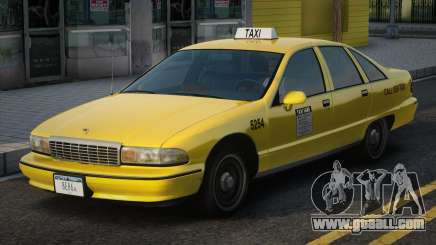 Chevrolet Caprice Classic Taxi 1991 for GTA San Andreas