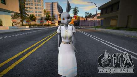 Grey Rabbit Girl for GTA San Andreas