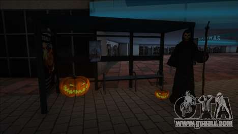 Halloween-themed stop for GTA San Andreas