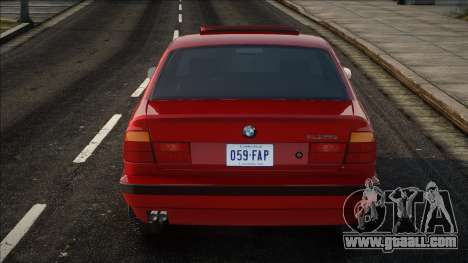 BMW 525 Red for GTA San Andreas