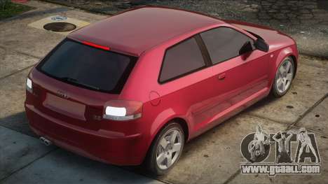 Audi A3 Red for GTA San Andreas