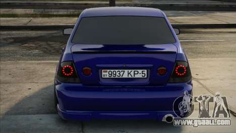 Toyota Altezza Blue for GTA San Andreas