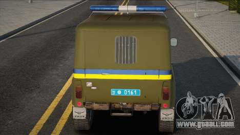 UAZ-31514 Police Patrol Service of Ukraine for GTA San Andreas