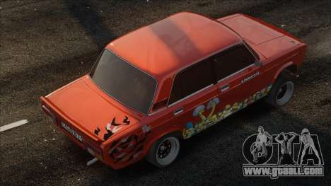 VAZ 2107 Simpsons for GTA San Andreas