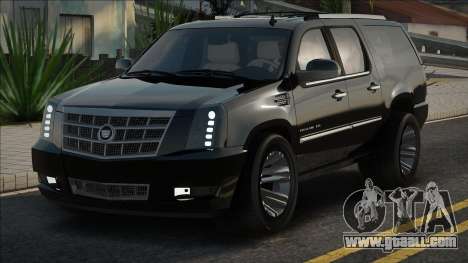 Cadillac Escalade ESV 2012 Black for GTA San Andreas