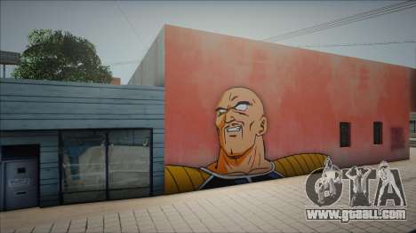 Mural of Nappa for GTA San Andreas