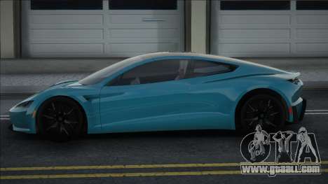 Tesla Roadster 2020 Blue for GTA San Andreas