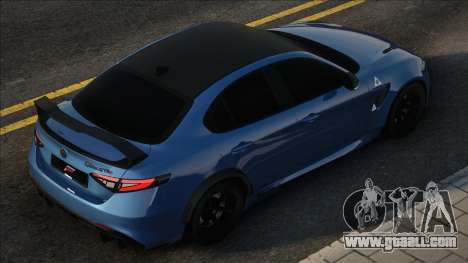 2020 Alfa Romeo Giulia GTA Blue for GTA San Andreas