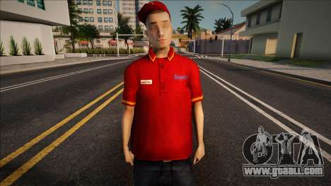 Bobby - Burger Shot for GTA San Andreas