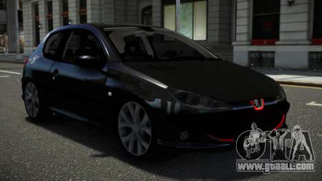 Peugeot 206 Rozzy for GTA 4