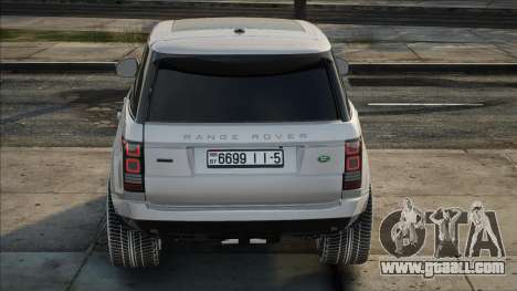 Land Rover Range Rover - White for GTA San Andreas