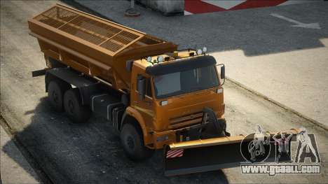 Kamaz 43118 (Snowplow) for GTA San Andreas