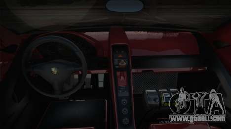 Porsche Carrera GT Shift 2 - Red Interior for GTA San Andreas