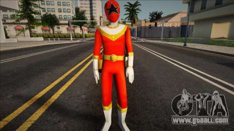 Red Zeo Ranger (Power Rangers Zeo) for GTA San Andreas