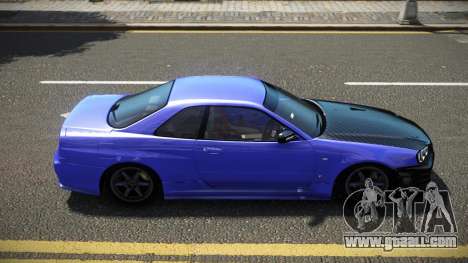 Nissan Skyline R34 Rufasey for GTA 4