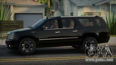 Cadillac Escalade ESV 2012 Black for GTA San Andreas