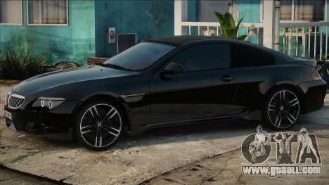 BMW M6 Black Coupe for GTA San Andreas