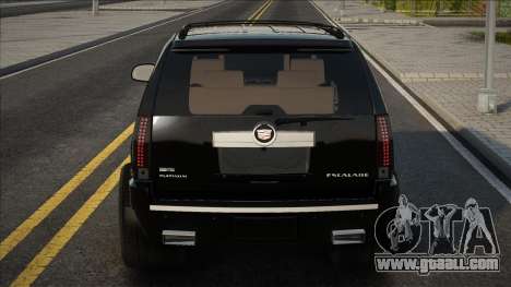 Cadillac Escalade ESV 2012 Black for GTA San Andreas