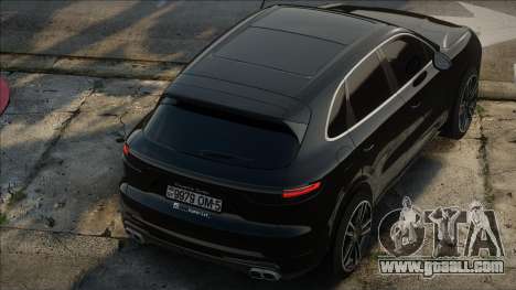 Porsche Cayenne Turbo Blacks for GTA San Andreas