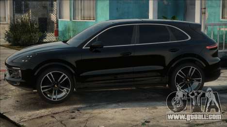 Porsche Cayenne Turbo Blacks for GTA San Andreas