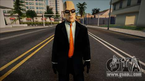 Agent 17 from Hitman 2 Silent Assassin for GTA San Andreas