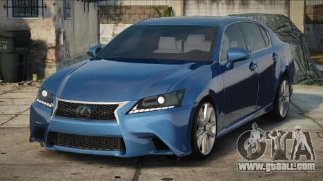 Lexus GS350 Blue for GTA San Andreas