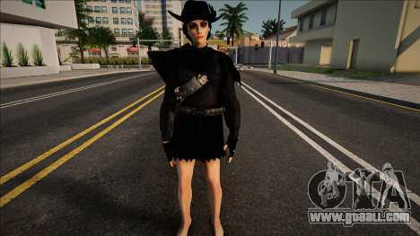 Black Belle (own skin) for GTA San Andreas