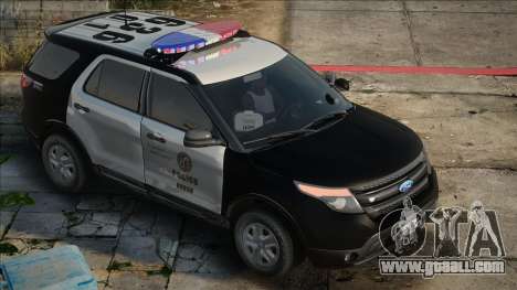 LAPD 2013 Ford Explorer for GTA San Andreas