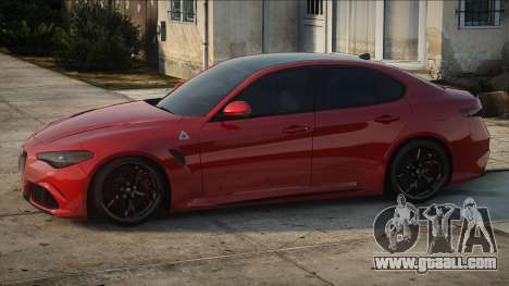 Alfa Romeo Giulia Quadrifoglio 2017 Red for GTA San Andreas