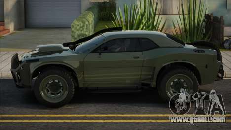 2010 Dodge Challenger SRT Military for GTA San Andreas