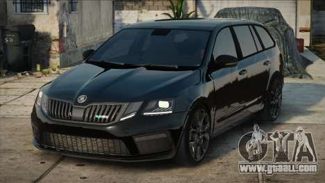 Skoda Octavia RS Black for GTA San Andreas